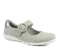 Pavers Casual Buckle Fasten Mary Janes - Sage Size 8