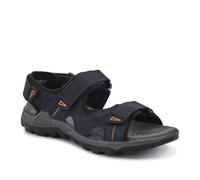 Pavers Casual Dual Touch-Fasten Sandals - Navy Size 10