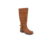 Pavers Casual Knee High Boots In Tan Tan 4