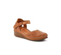 Pavers Women's Casual Touch-Fasten Mary Janes in Tan | Size: 7 Pavers Tan 7
