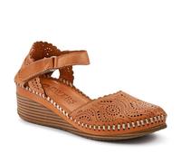 Pavers Women's Casual Touch-Fasten Mary Janes in Tan | Size: 4 Pavers Tan 4