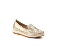 Pavers Casual Slip-On Shoes In Gold Gold 6