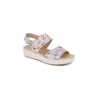 Pavers Chunky Floral Sandals - Multi Size 7