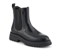 Pavers Chunky Leather Chelsea Boots - Black Size 7