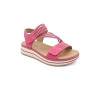 Pavers Women's Chunky Lightweight Adjustable Sandals in Bright Pink | Size: 6 Pavers Bright Pink 6