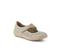 Pavers Chunky Mary Janes In Beige Beige 7