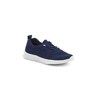 Pavers Chunky-Soled Lace-Ups In Navy Navy