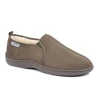 Pavers Comfy Antibacterial Slippers - Olive Size 11