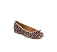 Pavers Cushioned Leather Pumps - Leopard Size 6