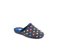 Pavers Women's Cushioned Mule Slippers in Navy | Size: 5 Pavers Navy 5