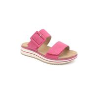 Pavers Women's Dual Adjustable Comfort Wedge Sandals in Bright Pink | Size: 7 Pavers Bright Pink 7