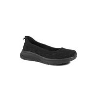 Pavers Easy Step In Comfort Wedge Shoes In Black Black