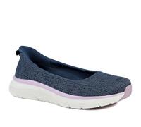 Pavers Easy Step in Comfort Wedge Shoes - Navy Size 6