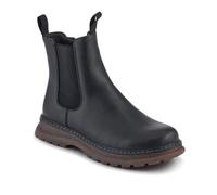 Pavers Elasticated Slip-On Boots With Inside Zip - Black Size 5