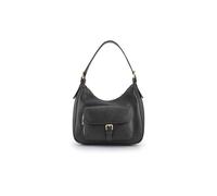 Pavers Faux-Leather Shoulder Bag In Black Black One Size