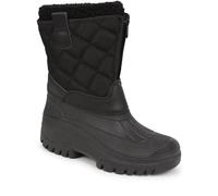 Pavers Fleece-Lined Snow Boots - Black Size 8