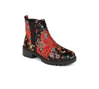 Pavers Floral Chelsea Boots Multi 4