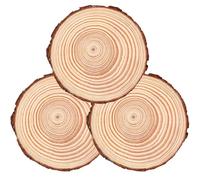 Pavers for Outside Walkway, 3PCS 7.1-7.9 Inch Wooden Garden Pathway, Non Slip Garden Stepping Stones for Outdoor Yard Lawn Patio