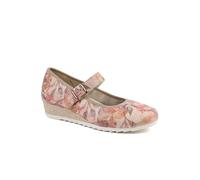 Pavers Grippy Adjustable Fasten Mary Janes In Pink Pink