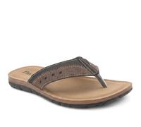 Pavers Grippy Cross Strap Mule Sandals - Brown Size 10