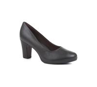 Pavers Ladies Elegant High Heel Court Shoes in Black - Rounded Toe and Cushioned Insole - Fashion Shoes for Formal Occasions - Size UK 6 / EU 39