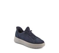 Pavers Just Step In Cushioned Chunky Trainers In Navy Navy 4