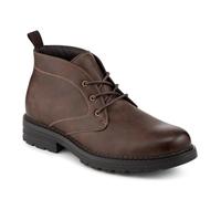 Pavers Lace Up Casual Block Heel Chukka Boots - Brown Size 7