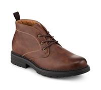 Pavers Lace Up Casual Block Heel Chukka Boots - Tan Size 9