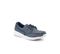 Pavers Women's ' Lace-Up Moccasins in Navy | Size: 4 Pavers Navy 4