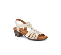 Ladies' Smart Sandals - Beige Size 4