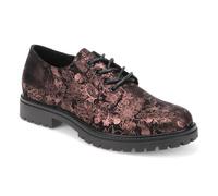 Pavers Ladies Wide Fit Lace Up Shoes - Stylish Lightweight Chunky Sole with Cushioned Insole and Breathable Linings for Everyday Comfort - Size 6/39
