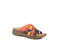 Pavers Leather Slip On Mule Sandals - Multi Size 7
