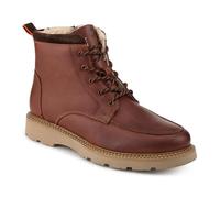 Pavers Leather Warm Lined Lace Up Boots - Tan Size 11