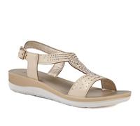 Pavers Lightweight Slingback Sandals - Gold Size 7
