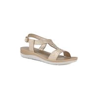 Pavers Lightweight Slingback Sandals In Gold Gold 8