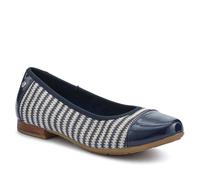 Pavers Lightweight Two-Tone Pumps - Navy-White Size 5