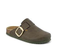Pavers Lighweight Clogs with Leather Insock - Khaki Size 7