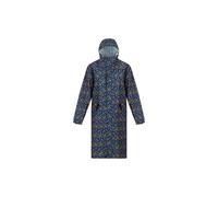 Pavers Long Rain-Proof Parka Coat In Navy Navy One Size