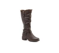 Pavers Long Slouch Boots - Brown Size 6