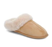 Pavers Memory Foam Mule Slippers - Chestnut Size 5