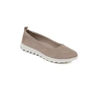 Pavers Women's Memory Foam Slip On Shoes in Beige | Size: 7 Pavers Beige 7