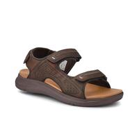 Pavers Mens Adjustable Touch-Fasten Sandals Brown Size 8