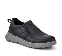 Pavers Mens Casual Leather Slip-On Shoes Navy Size 8