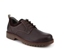 Pavers Mens Chunky Leather Casual Lace Up Shoes Brown Size 11