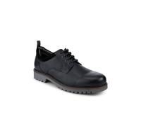Pavers Men's Chunky Leather Casual Lace Up Shoes in Black | Size: 11 Pavers Black 11