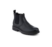 Pavers Men's Chunky Rugged Chelsea Boots in Black | Size: 11 Pavers Black 11
