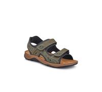 Pavers Men's Dual Touch-Fasten Sandals in Khaki | Size: 11 Pavers Khaki 11