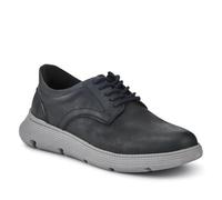 Pavers Mens Easy Step in Casual Leather Lace Up Shoes Navy Size 12