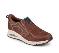 Pavers Mens Easy Step in Cushioned Shoes Brown Size 11