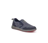 Pavers Men's Elasticated Fabric Slip-Ons in Navy | Size: 11 Pavers Navy 11